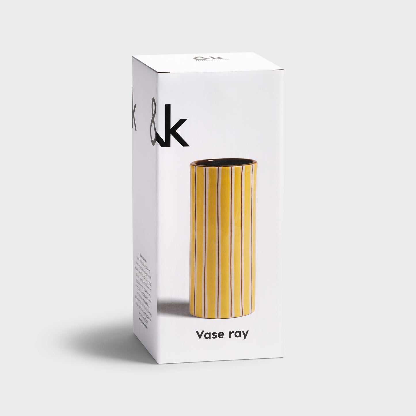 &Klevering - Vase Ray Yellow