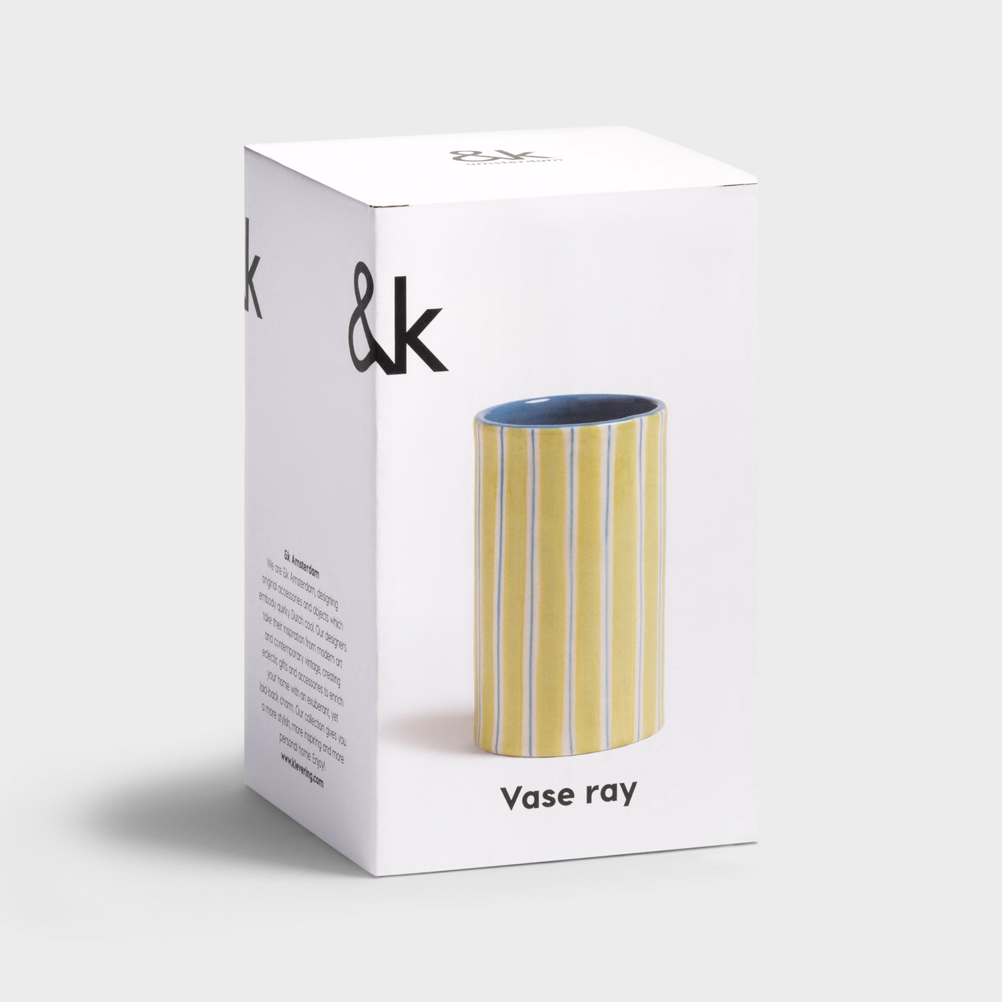 &Klevering - Vase Ray Green