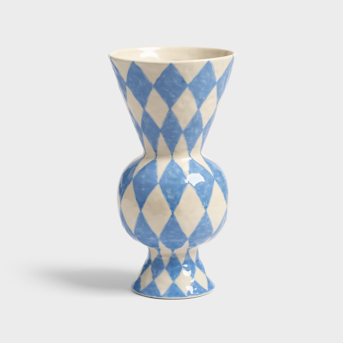 &Klevering - Vase Rhombic Blue